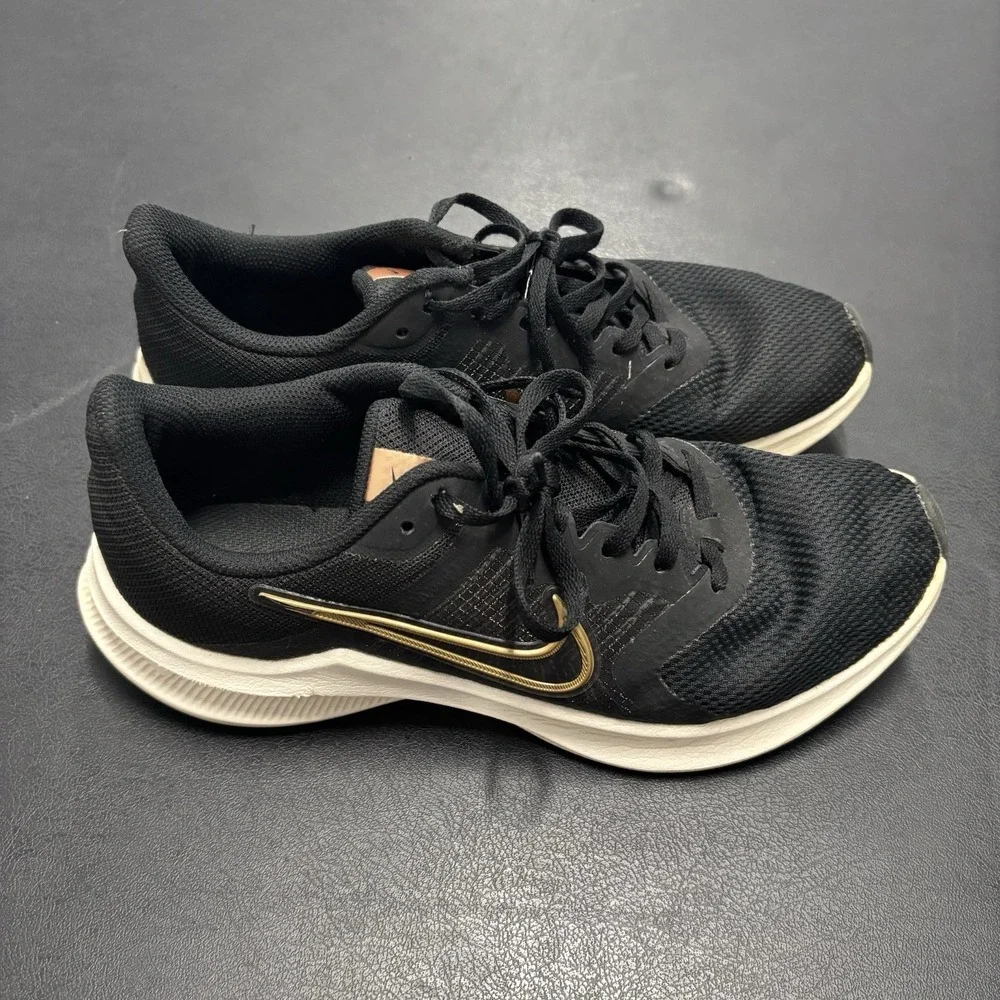 Nike Downshifter 11‎ Black Metallic Copper Coin Women's Size 9.5 CW3413-002